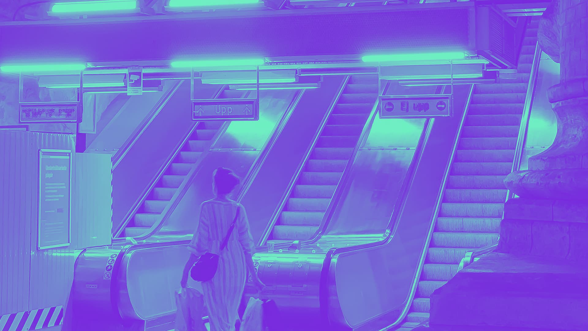 Tunnelbanerulltrappa