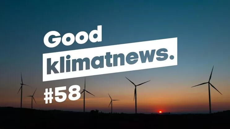 Good klimatnews #58.