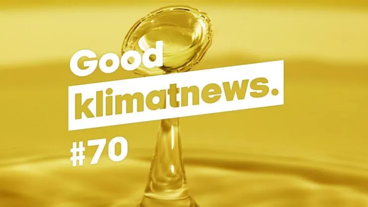 Good klimatnews #70.
